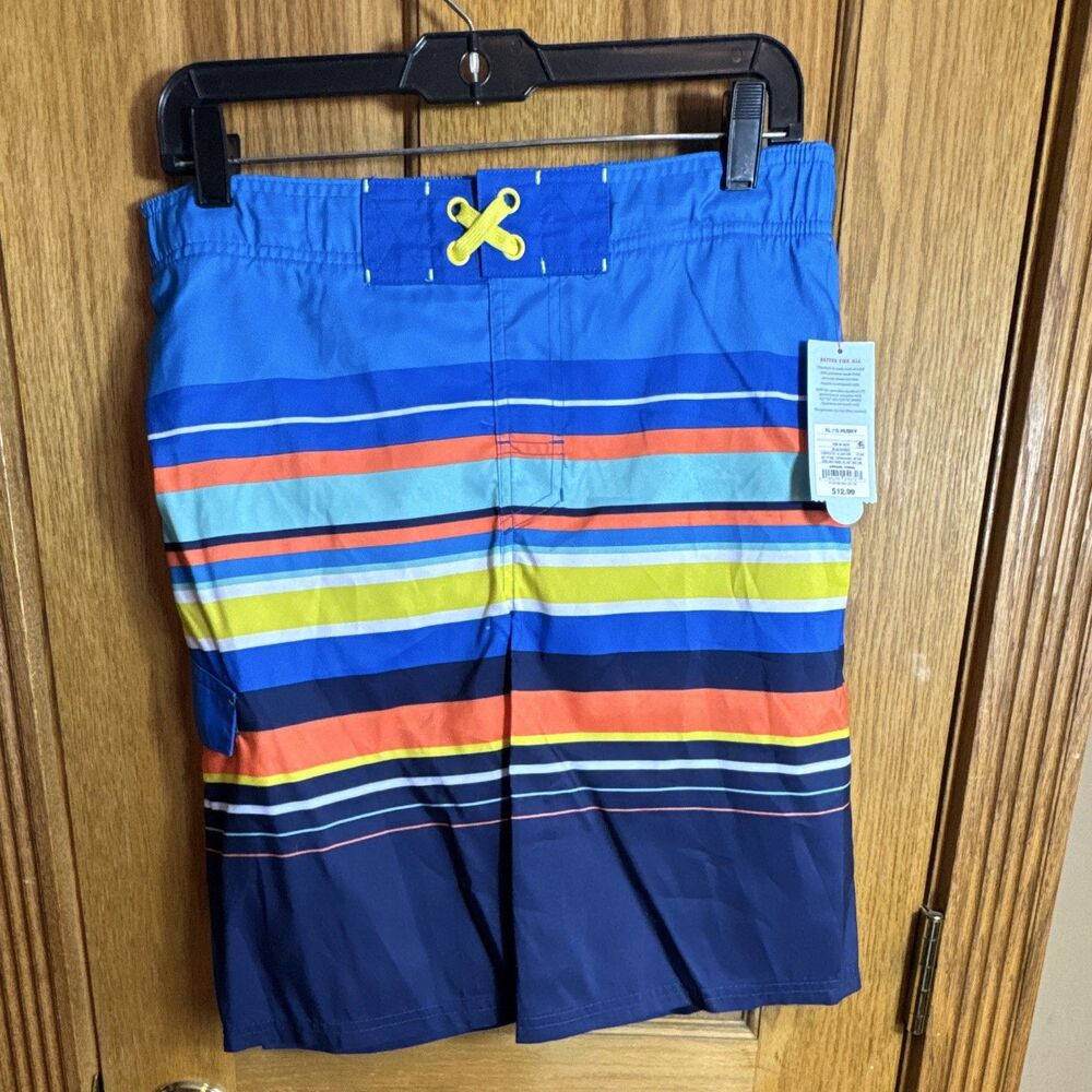 Cat & Jack Boys' Swim Trunks 16 Husky